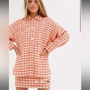 ASOS tweed set